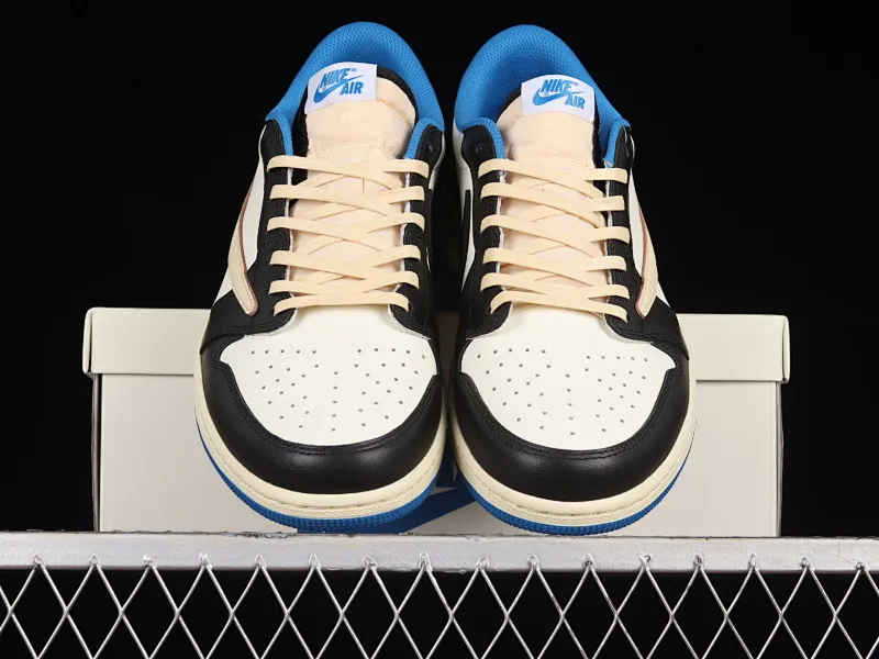All categories Air Jordan Jordan series basketball shoes Air Jordan 1 Low LW version Travis Scott x Air Jordan 1 Low OG AJ1 Joe 1 Lightning overhead low top DM7866-140